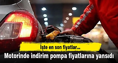 Motorinde indirim pompa fiyatlarına yansıdı