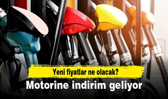Motorine indirim geliyor