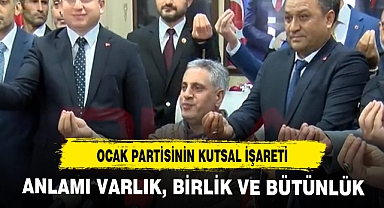 Ocak Partisinin kutsal işareti gündem oldu