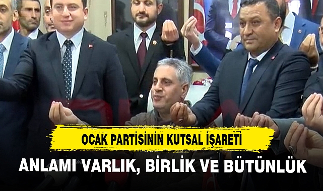 Ocak Partisinin kutsal işareti gündem oldu