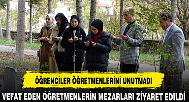 ÖĞRENCİLER ÖĞRETMENLERİNİ UNUTMADI