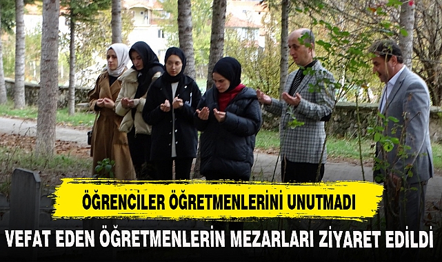 ÖĞRENCİLER ÖĞRETMENLERİNİ UNUTMADI