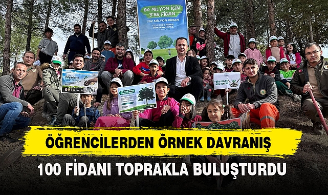 Öğrencilerden Örnek Davranış