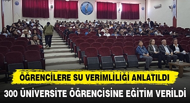 Öğrencilere Su Verimliliği Anlatıldı