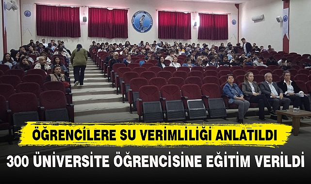 Öğrencilere Su Verimliliği Anlatıldı