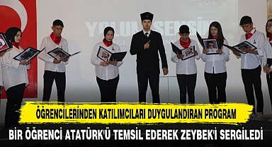 Öğrencilerinden Katılımcıları Duygulandıran Program