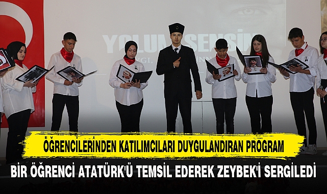 Öğrencilerinden Katılımcıları Duygulandıran Program