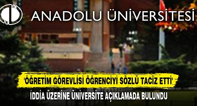 'Öğretim Görevlisi Öğrenciyi Sözlü Taciz Etti'
