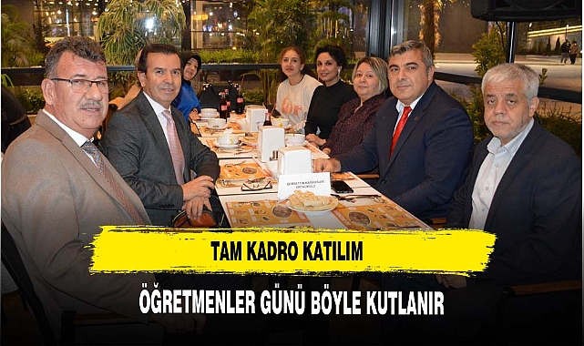 ÖĞRETMENLER GÜNÜ BÖYLE KUTLANIR