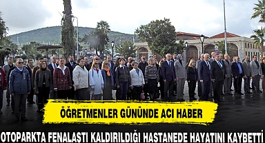 ÖĞRETMENLER GÜNÜNDE ACI HABER