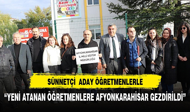 Öğretmenler gününde Afyonkarahisar tarihini yerinde gördüler
