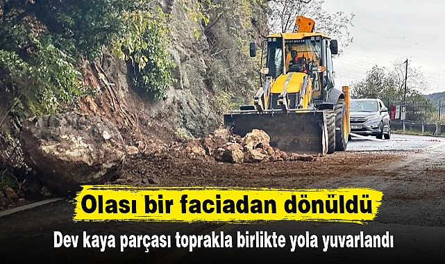 Olası bir faciadan dönüldü