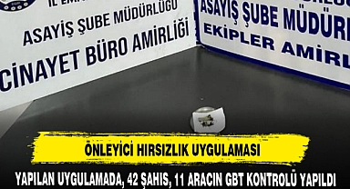 ÖNLEYİCİ HIRSIZLIK UYGULAMASI