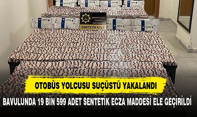 OTOBÜS YOLCUSU SUÇÜSTÜ YAKALANDI
