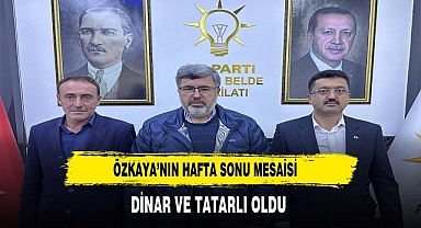 ÖZKAYA'NIN HAFTA SONU MESAİSİ