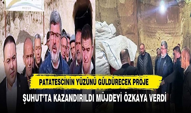 PATATESCİNİN YÜZÜNÜ GÜLDÜRECEK PROJE