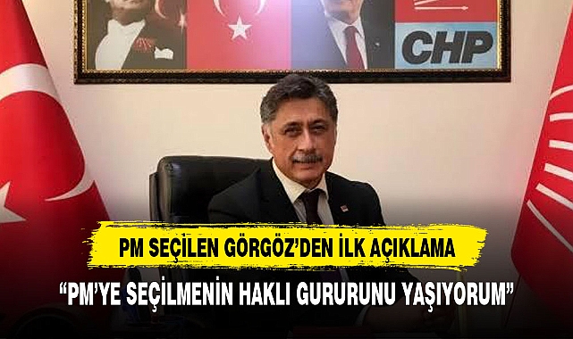PM'YE GİREN GÖRGÖZ'DEN İLK AÇIKLAMA GELDİ
