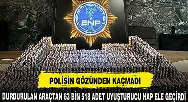 POLİSİN GÖZÜNDEN KAÇMADI