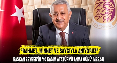 “RAHMET, MİNNET VE SAYGIYLA ANIYORUZ”