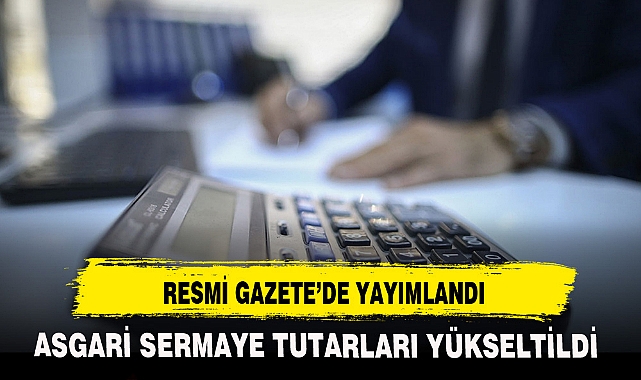 RESMİ GAZETE'DE YAYIMLANDI