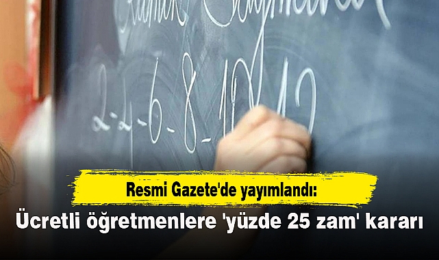 Resmi Gazetede Yayımlandı: