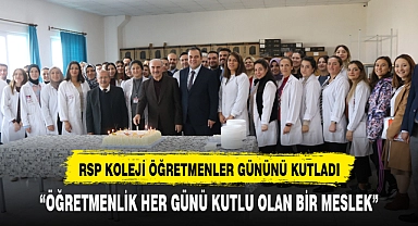 RSP Koleji öğretmenler gününü coşku ile kutladı