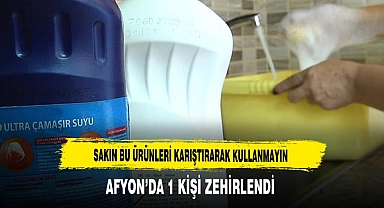 SAKIN BU ÜRÜNLERİ KARIŞTIRARAK KULLANMAYIN