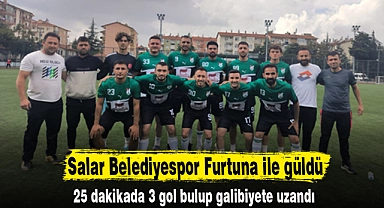 Salar Belediyespor Furtuna ile güldü
