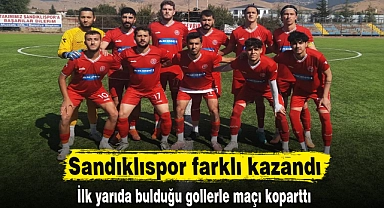 Sandıklıspor farklı kazandı