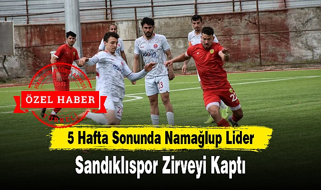 Sandıklıspor Zirveyi Kaptı
