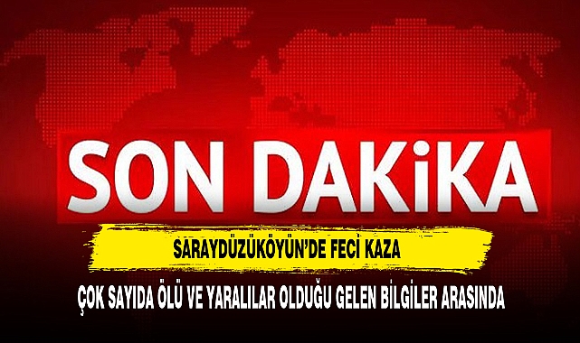 SARAYDÜZÜ KÖYÜN'DE FECİ KAZA