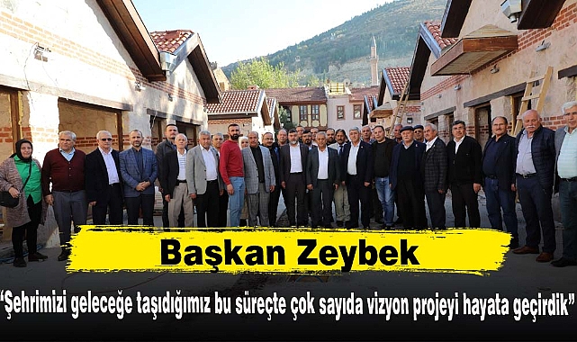“Şehrimizi geleceğe taşıdığımız bu süreçte çok sayıda vizyon projeyi hayata geçirdik”