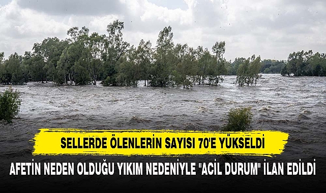 Sellerde Ölenlerin Sayısı 70'e Yükseldi