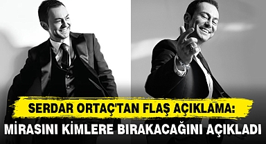Serdar Ortaç'tan Flaş Açıklama