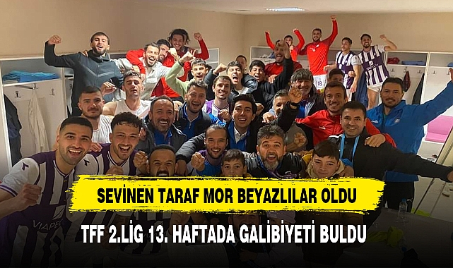 SEVİNEN TARAF MOR BEYAZLILAR OLDU