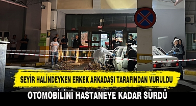 SEYİR HALİNDEYKEN ERKEK ARKADAŞI TARAFINDAN VURULDU