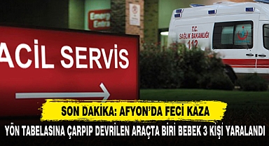 Son Dakika: Afyon’da Feci Kaza