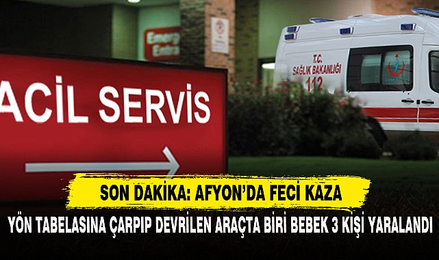 Son Dakika: Afyon’da Feci Kaza