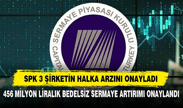 Spk 3 Şirketin Halka Arzını Onayladı
