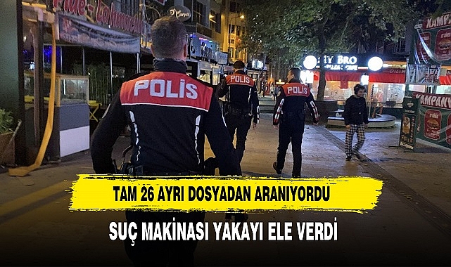 SUÇ MAKİNASI YAKAYI ELE VERDİ