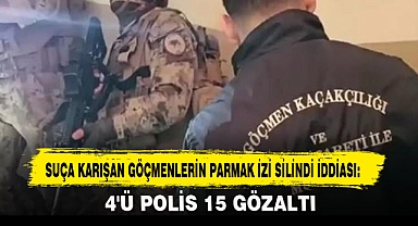 Suça Karışan  Göçmenlerin  Parmak İzi Silindi İddiası: