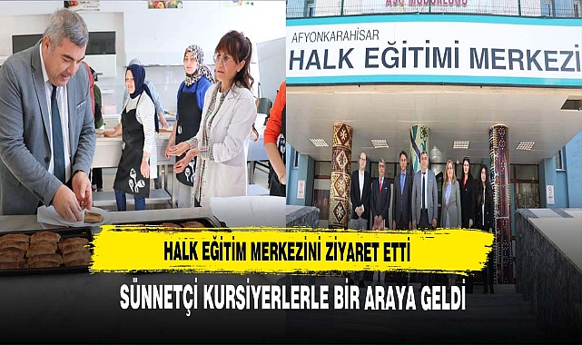 Sünnetçi Kursiyerlerle Bir Araya Geldi