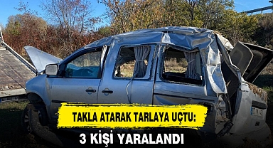 TAKLA ATARAK TARLAYA UÇTU: