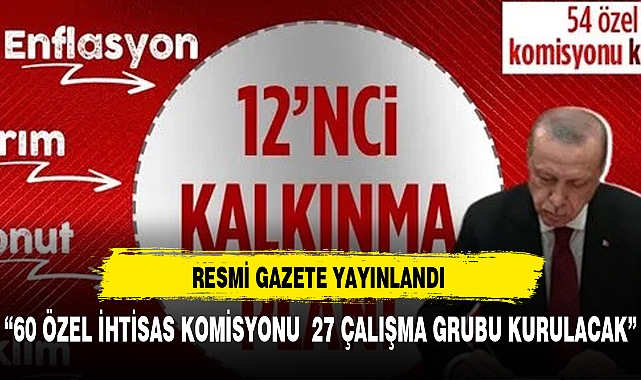 TBMM'de onaylanan 12. Kalkınma Planı Resmi Gazete'de yayımlandı