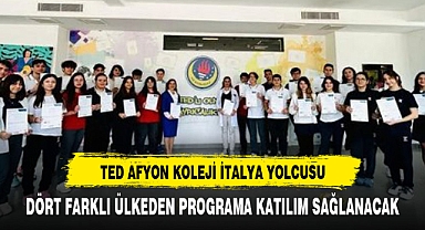 TED AFYON KOLEJİNDEN ERASMUS PROGRAMI
