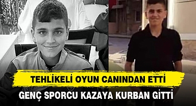 TEHLİKELİ OYUN CANINDAN ETTİ