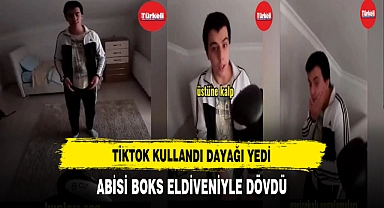 TİKTOK Uygulaması Kullandı Dayağı Yedi. Abisi Boks Eldiveniyle Dövdü