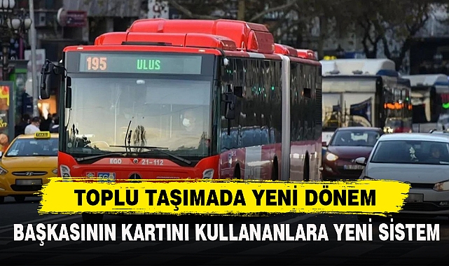 Toplu Taşımada Yeni Dönem