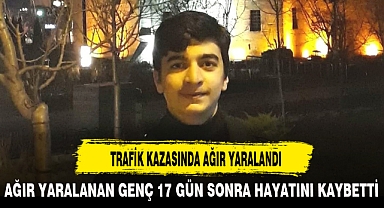 TRAFİK KAZASINDA AĞIR YARALANDI