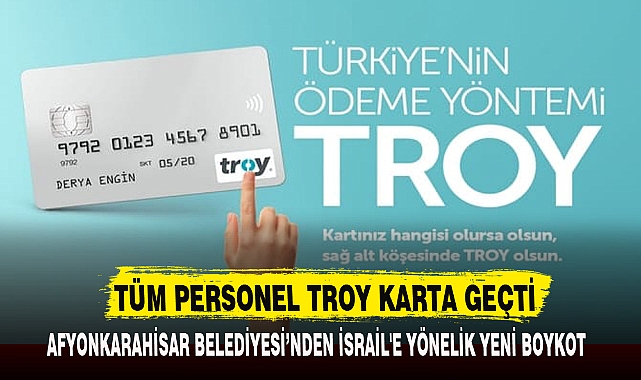 TÜM PERSONEL TROY KARTA GEÇTİ